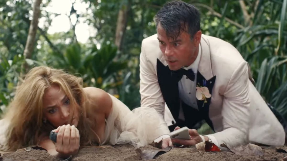 Jennifer Lopez’s Shotgun Wedding Trailer Throws Live Hand Grenades, And An Armed Jennifer Coolidge, Into An R-rated Rom Com